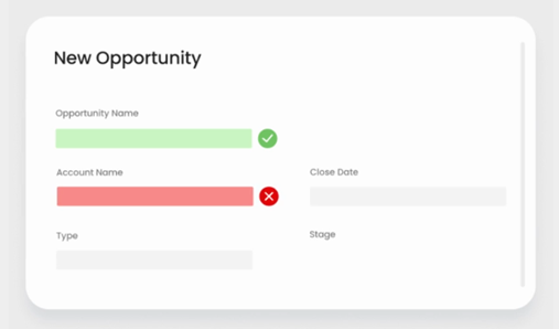 Reduce Data Entry Errors with Validations