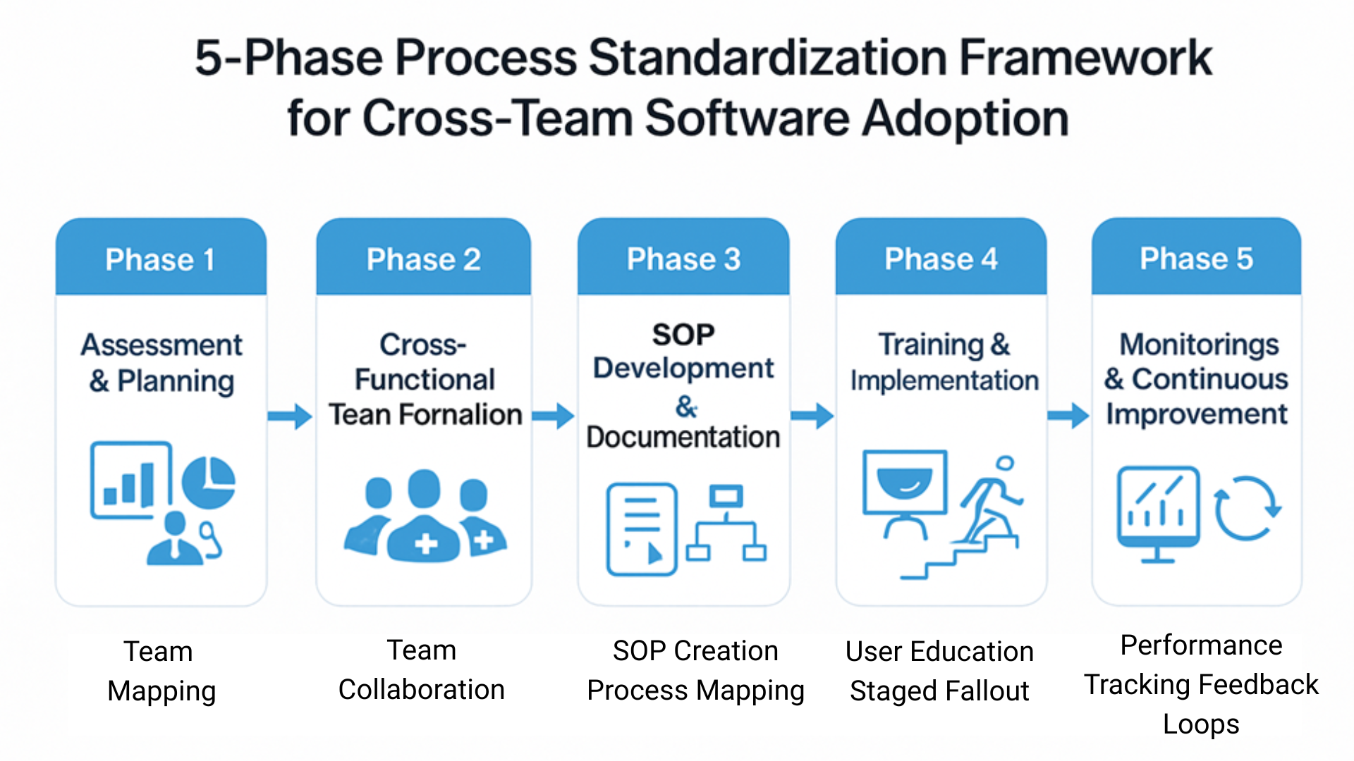 SOPs for Scalable Software Adoption